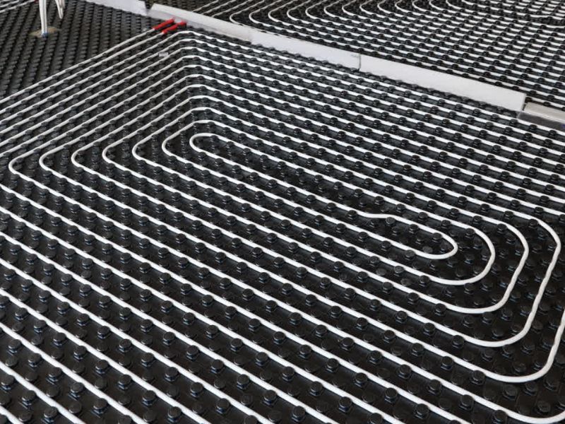 Prikaz ugradnje podnog grejanja