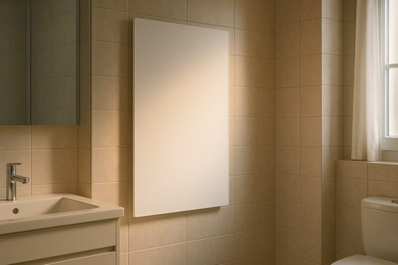 Infracrveni panel za zagrevanje u kupatilu